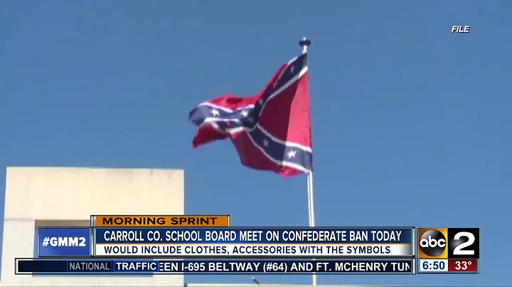 Carroll County School Board to discuss Confederate flag ban