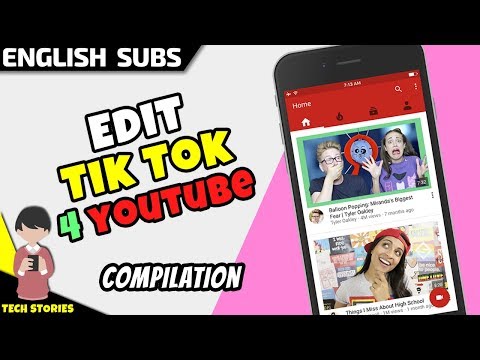 How to Edit Tik Tok Video for Youtube  @TechStories