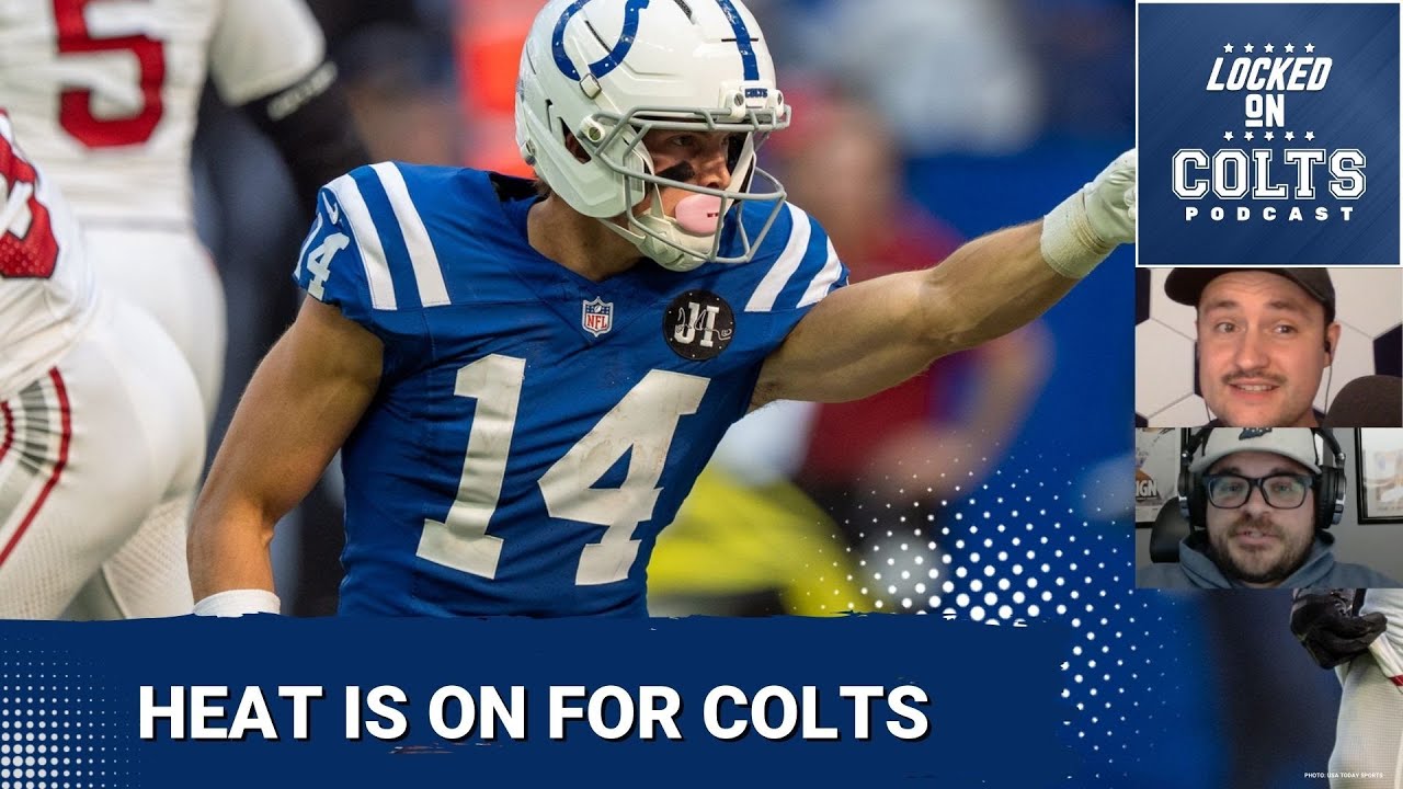 PRESSURE’S ON: Alec Pierce PUTS THE HEAT On the Indianapolis Colts in Media Appearance