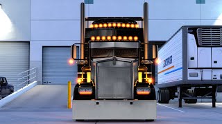 New Realistic Traffic Mod 🔥 Real ISX engine Mod | 4k | American Truck Simulator | Realistic Driving screenshot 1