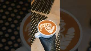 latte art coffee 🕊️🕊️#latteart #youtubeshorts #coffee #viral #creativeshorts #shortvideo #shorts
