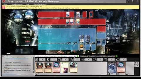 Android: Netrunner Andy vs NBN, NBN Never Advance vs Andy (league match)