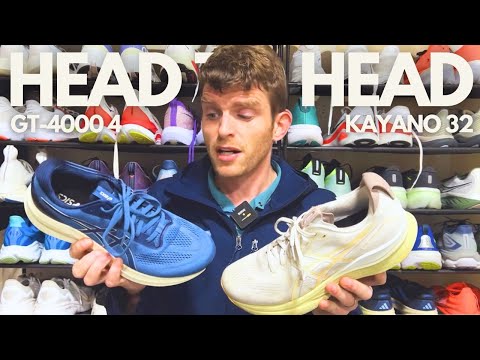 ASICS GT-4000 4 vs. Kayano 32, Forefoot Stability in Shoes