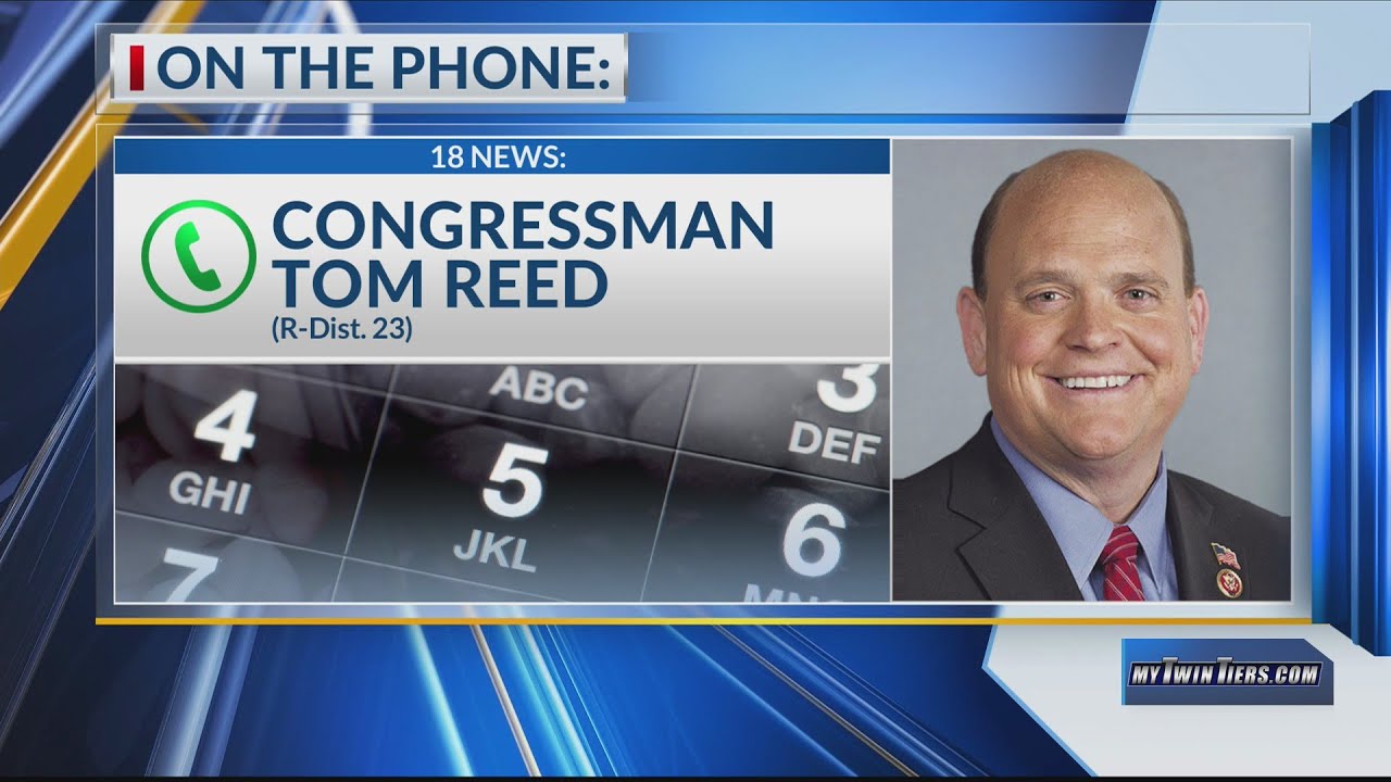Rep. Tom Reed joins 18 News at 6 to discuss the latest COVID-19 legislation proposals