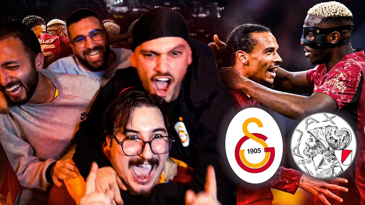 GALATASARAY gewinnt die CHAMPIONS LEAGUE 🔥 GALATASARAY vs. AJAX Watchparty 🤩 mit Mert, Onurcan, Maus