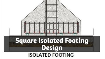 IN EXCEL I ISOLATED SQUARE FOOTING DESIGN I LIVE EXAMPLE I IS 456 : 2000- BY CIVIL SMART