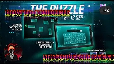 HOW TO COMPLETE MOCO PUZZLE EVENT