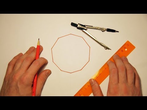Геометрия - Построение десятиугольника