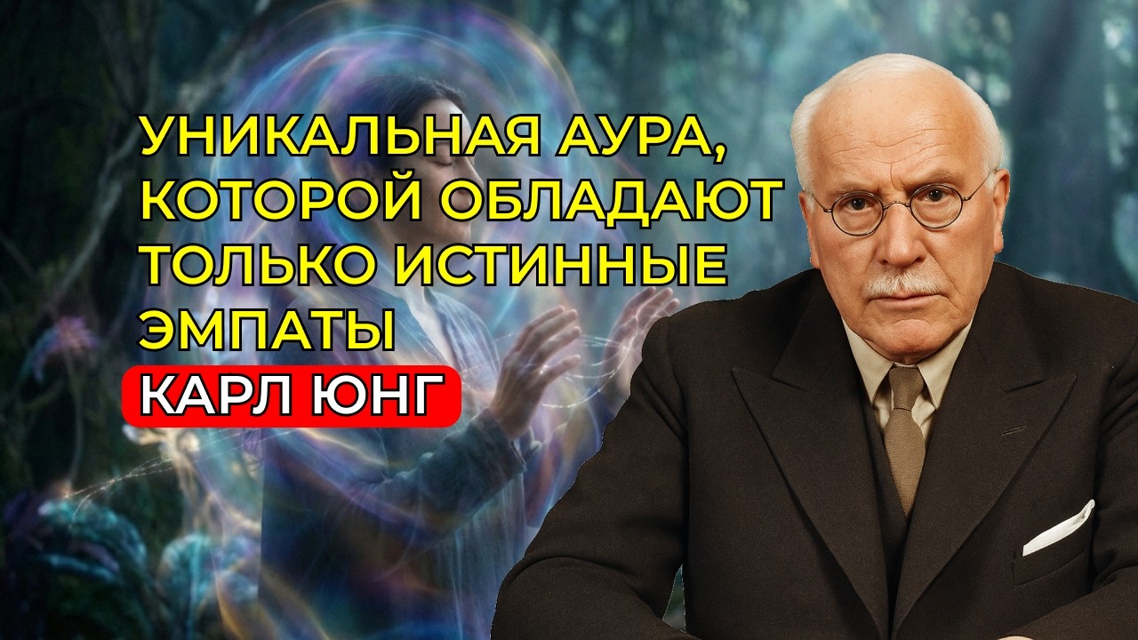 УНИКАЛЬНАЯ АУРА, КОТОРОЙ ОБЛАДАЮТ ТОЛЬКО ИСТИННЫЕ ЭМПАТЫ || КАРЛ ЮНГ