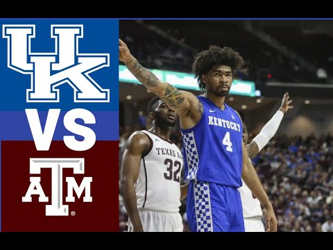 Kentucky vs Texas A&M Highlights 2020 College Basketball - YouTube