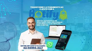 Alternativa ao Botconversa e Manychat - Chatbot para atendimento WhatsApp - Conheça a BOTIFY