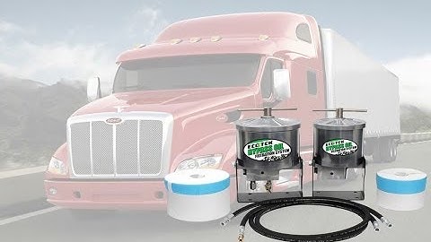 ECO-TEK Bypass Oil Purification System installation.