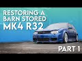 Restoring A Barn Stored Mk4 R32 Golf [ Part 1 ]