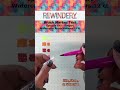 Rewindery – Brush Marker Test - Episode 145 – Kingart Watercolor 12 ct.