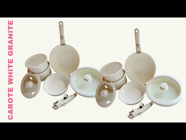 11pcs Pots and Pans Set, Nonstick Cookware Set Detachable Handle