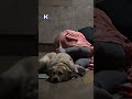 People take shelter in the Kyiv metro