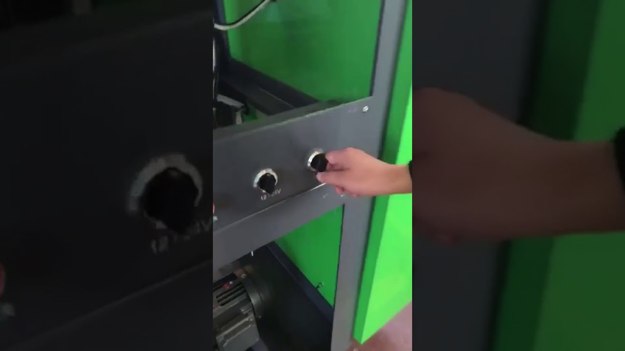 Diesel fuel injection pump test bench