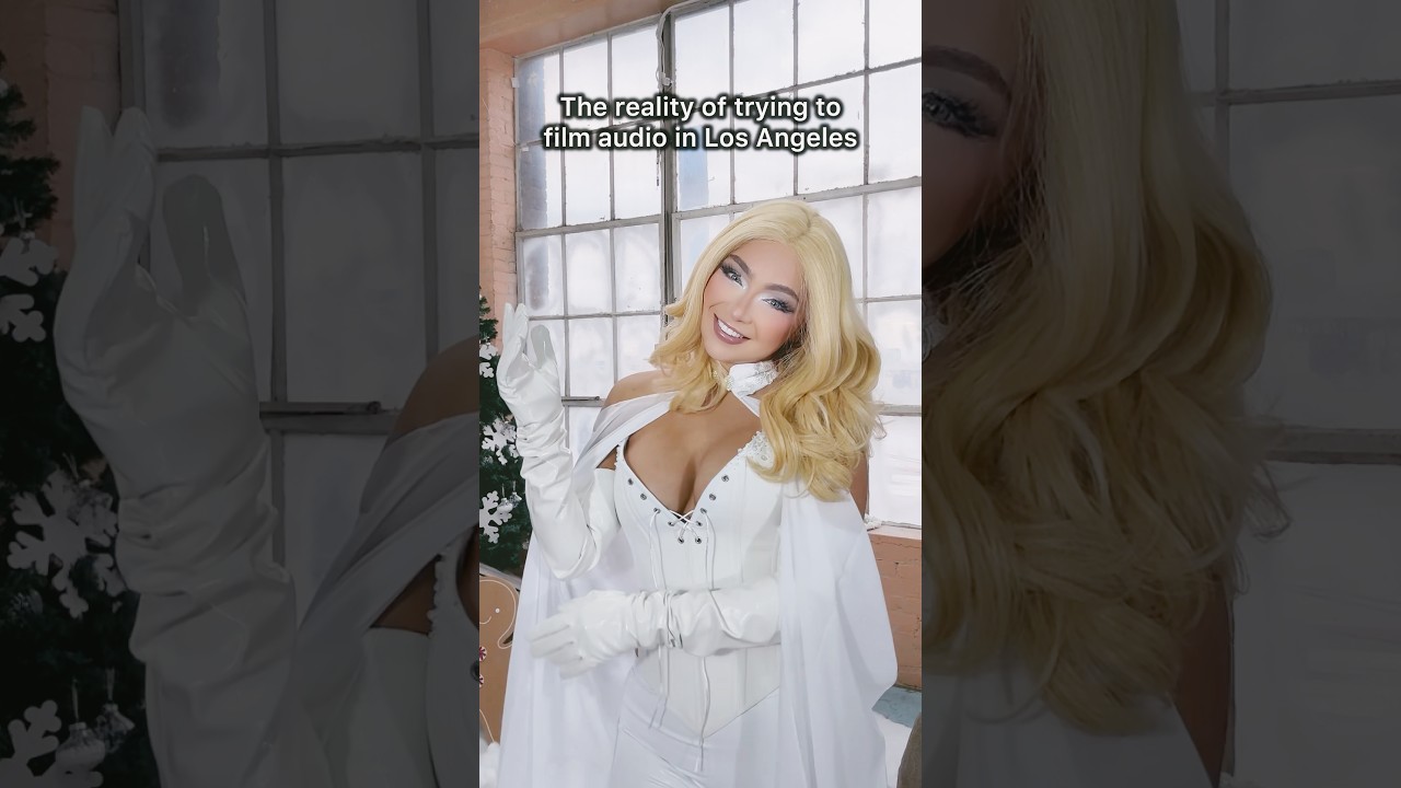 The noise just never ends in LA… can other content creators relate?! 🤣😭 #emmafrost #cosplay