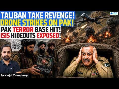 Taliban Launches Drone Strikes Inside Pakistan! ISIS Hideouts & Terror Bases Hit | Kinjal