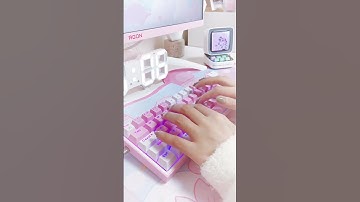 Unboxing the Redragon FIZZ K617 60 Pink Small Mechanical keyboard