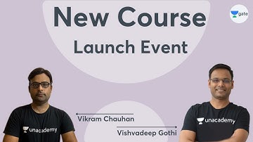 New course launch  |  GATE 2022 CSE Vishvadeep Gothi &Vikram Chauhan