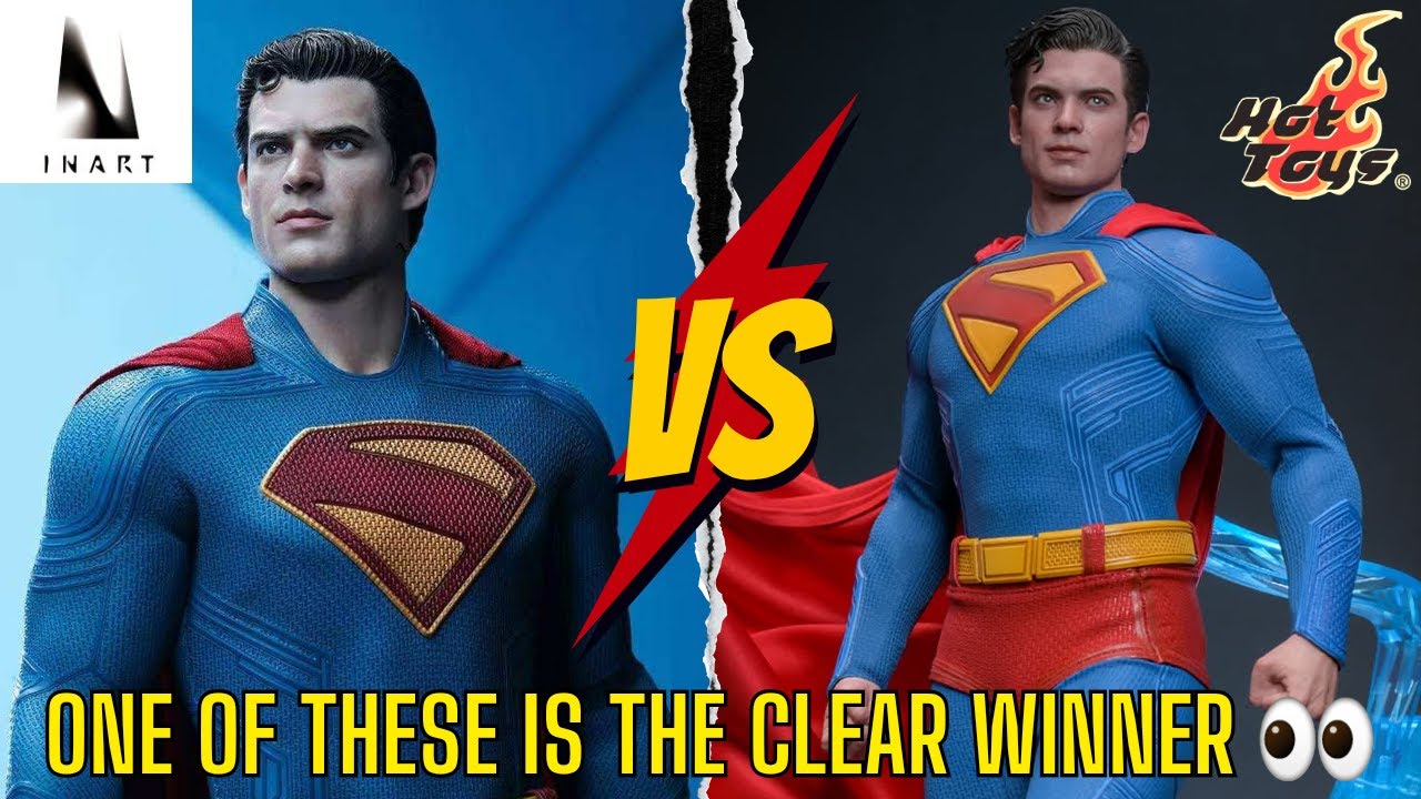 InArt Vs Hot Toys Superman 2025 1/6 Scale Figures | Cop Or Flop?