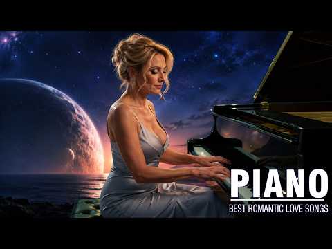 200 Most Beautiful Piano Melodies - The Best Relaxing Romantic Love Songs of 70's 80's 90's