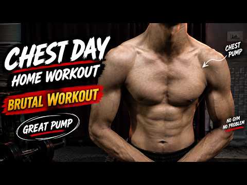 13Y/O CHEST DAY = BEST DAY (VLOG).. HOMEWORKOUT.               #bodybuilding #trending #vlog #chest 