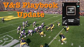 Generic Veer & Shoot Playbook Updated in EA College Football 27