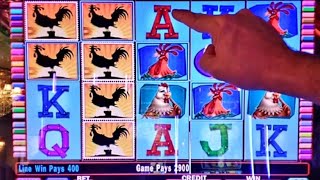 Rooster and Wilds Galore! Such a Fun Game - Red Rooster Slot Machine - Slot Exotic - Slot Channel