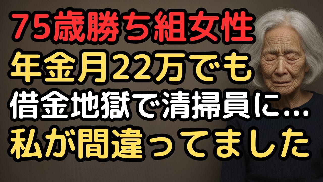 年金月額22万円の勝ち組が転落   75歳で待っていた予想外の地獄
