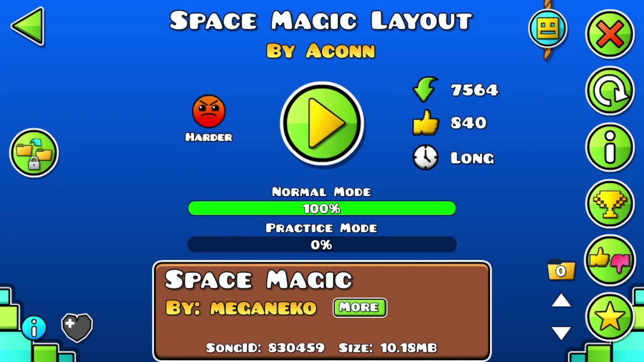 Space Magic layout par Aconn
