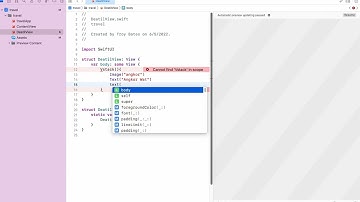 SwiftUI Main View Detail View - Part 2 Detail View