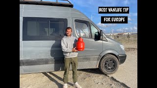 HOW TO REFILL GAS BOTTLES IN EUROPE VANLIFE TIPS