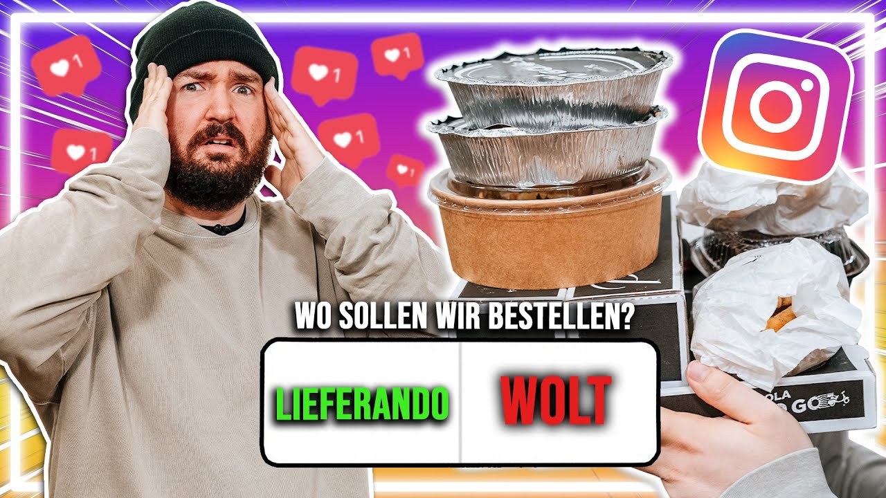 ZUSCHAUER BESTELLEN mir essen!