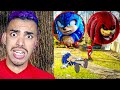 ENCONTREI GÊMEO DO MAL DO KNUCKLES LUTANDO COM O SONIC no GMOD