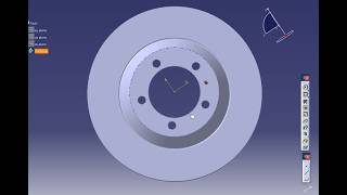 Catia V5 For Beginners Brake Disc Design Shaft Tool