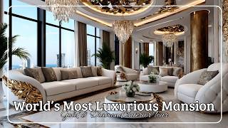 Een kijkje in 's werelds meest luxueuze diamanten en gouden huis | Ultramodern interieurontwerp 2025