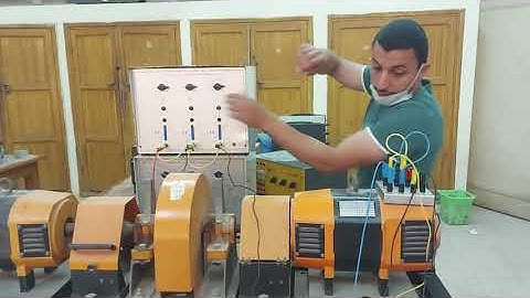 Experiment 3 Zero power factor test on a 3 phase synchronous generator