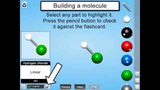 Molecular Model Kit Tutorial SD (iPad) screenshot 2