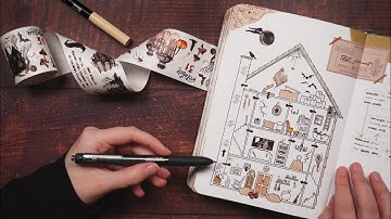 October 2024 Reading Journal Setup 💜 TBR Harvest