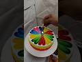 multi colour cake design #shortsfeed #youtubeshorts #trending #ytshorts #video #cake