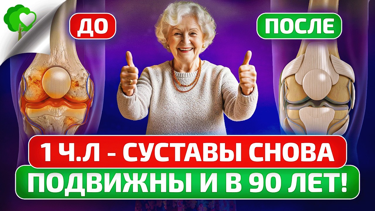 Поразительно быстрый эффект! ЭТО избавит от боли в суставах на 10 лет! От артрита и артоза