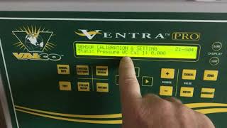 Ventra Pro - Programming a Static Pressure Sensor