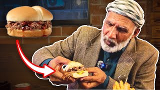 Villager Try Beef Brisket Sandwich