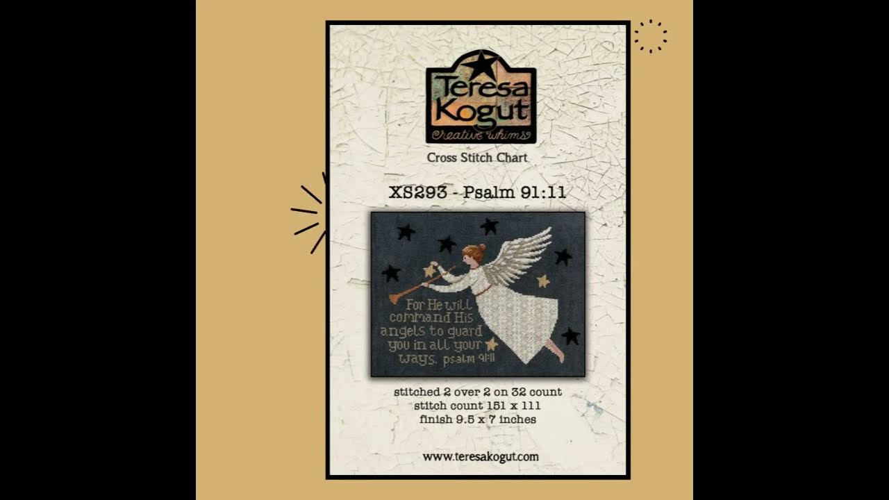 Teresa Kogut cross stitch Expo Releases preorder now with Cobweb