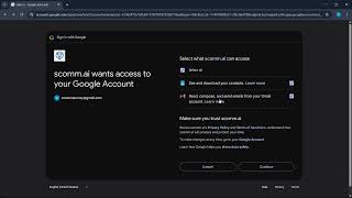 Scomm.ai Google Auth Demo | Compose Email Feature
