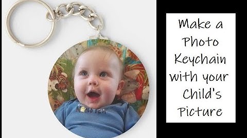 How to Make a Photo Keychain  Zazzle Tutorial for Sellers and Buyers