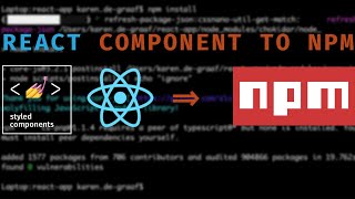 React Component to Npm