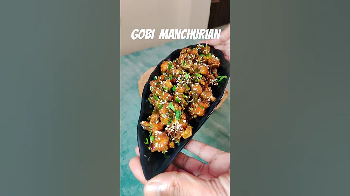 Gobi Manchurian Recipe 🔥 | Cafe Style Crispy Gobi Manchurian Dry #shorts #manchurian #snacks